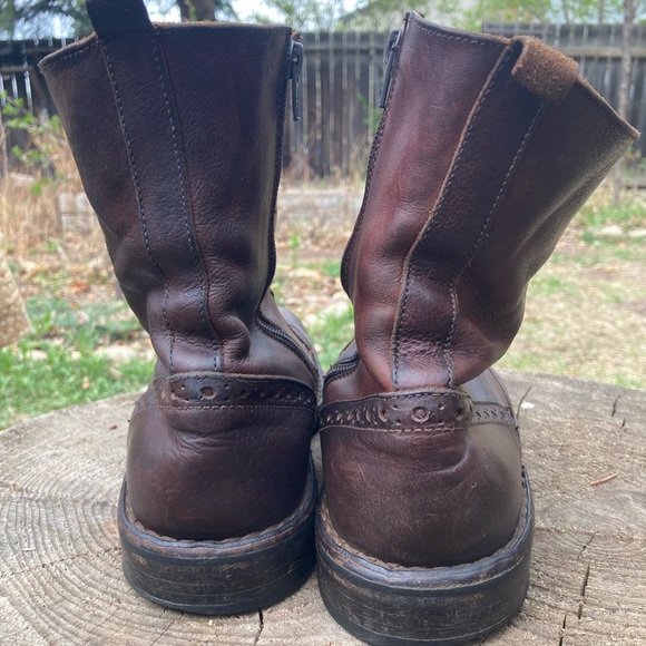 MoMA Mens ankle brogue Boots made in Italy - Picture 10 of 12